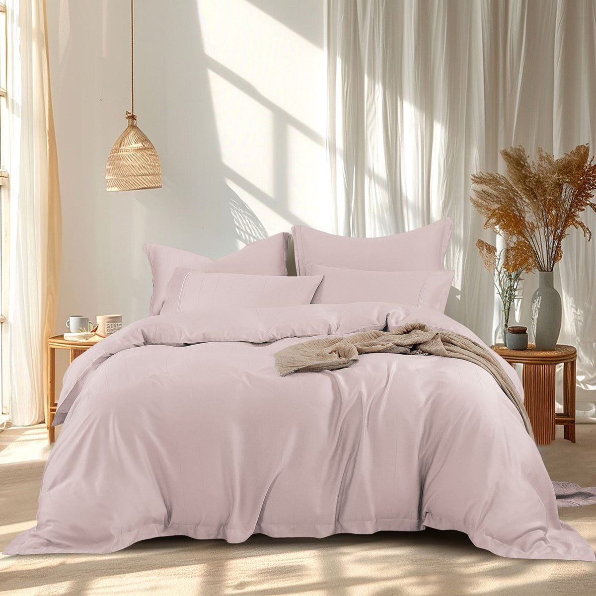 Olav Boer Tencel Fitted Sheet Set | Quilt Cover Set