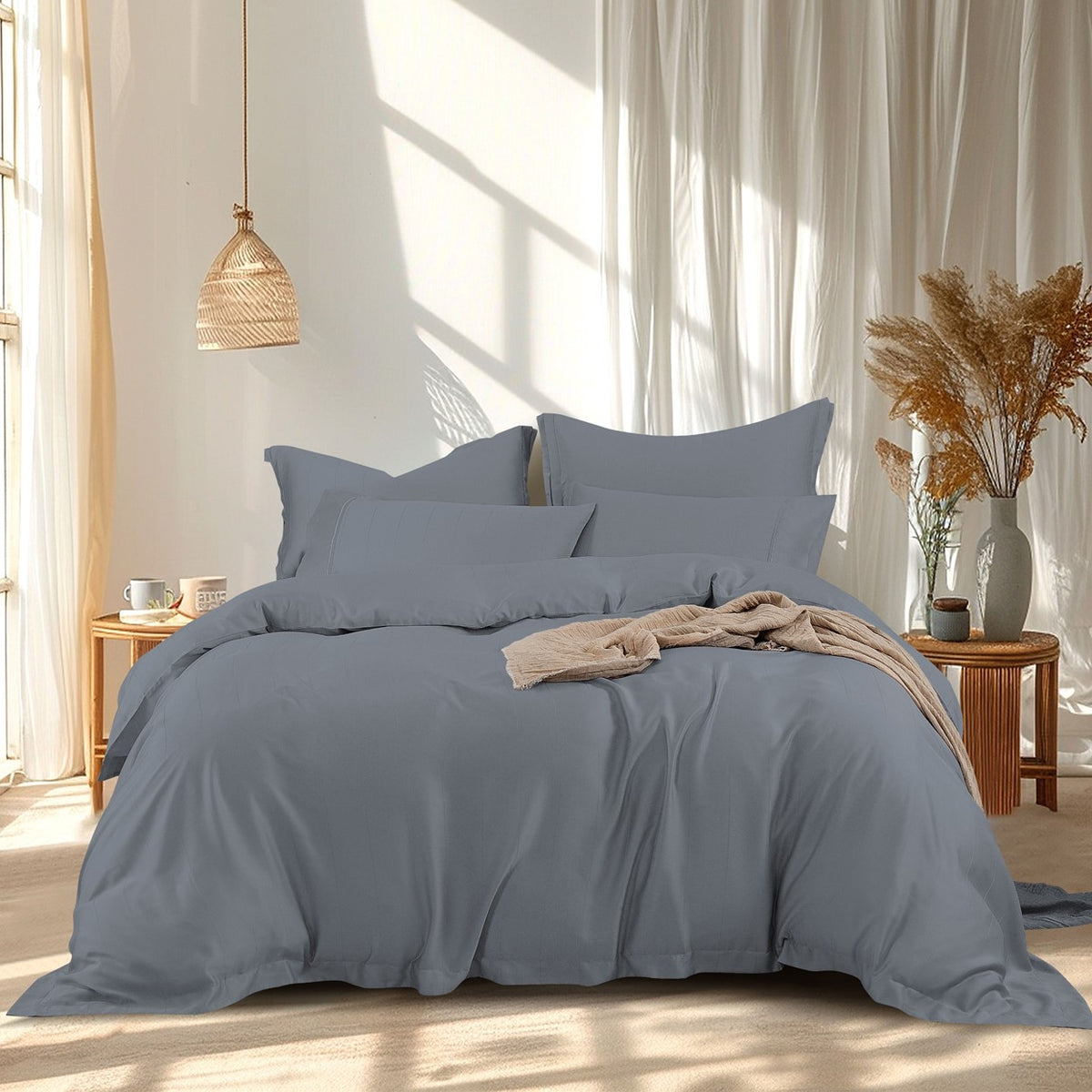 Olav Boer Tencel Fitted Sheet Set | Quilt Cover Set