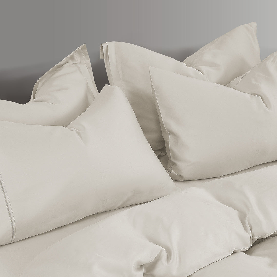 Olav Elyona Fitted Sheet & Quilt Cover Set | Bolster & Pillow Cases