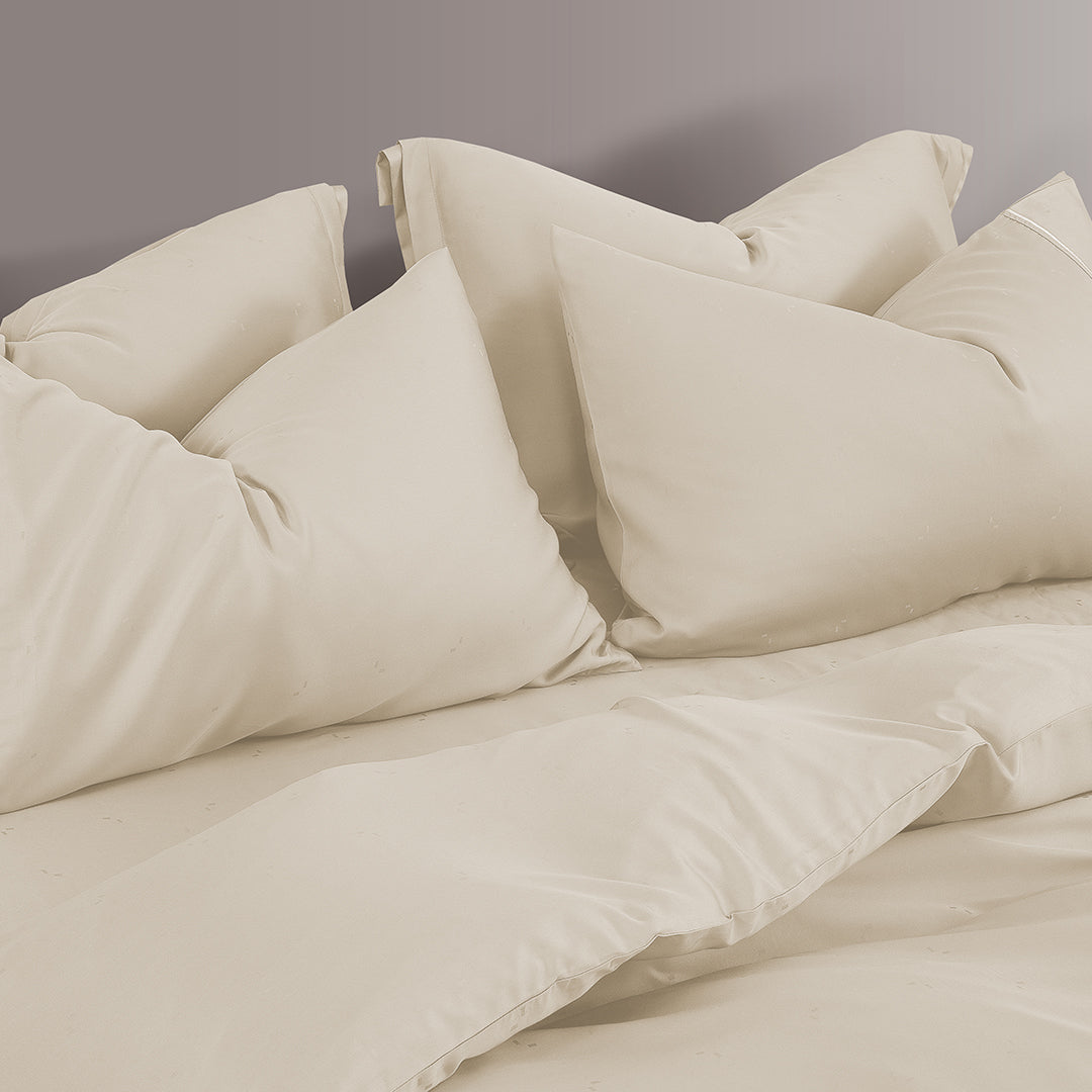 Olav Atticus Tencel Fitted & Flat Sheet Set | Pillow & Quilt Cover Set