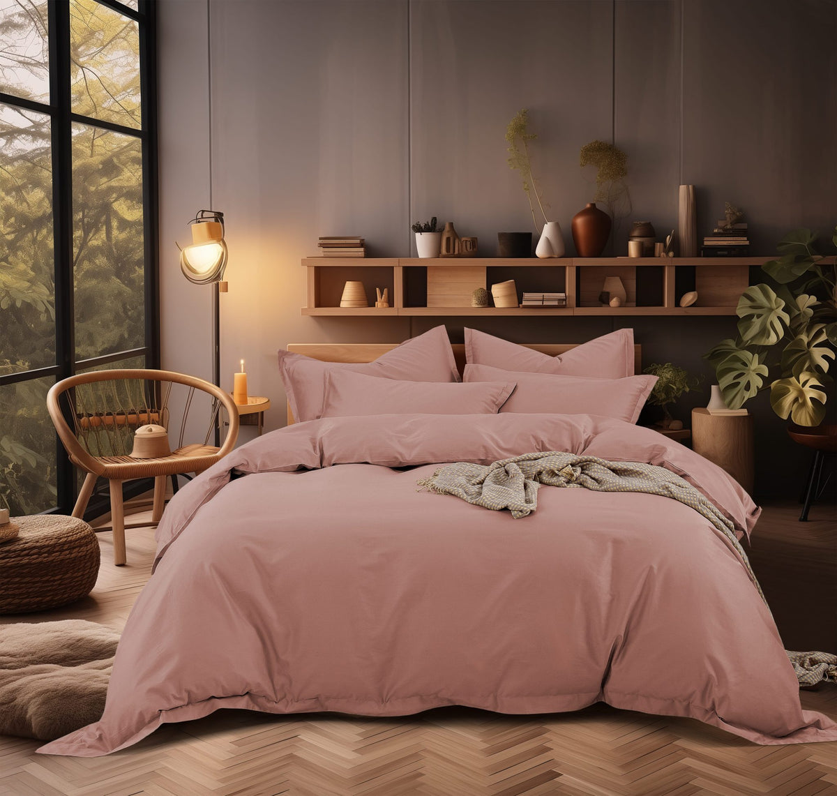 Ralphson Jimeno Cotton Sateen Fitted Sheet Set | Quilt Cover Set | Pillow Case | Bolster Case