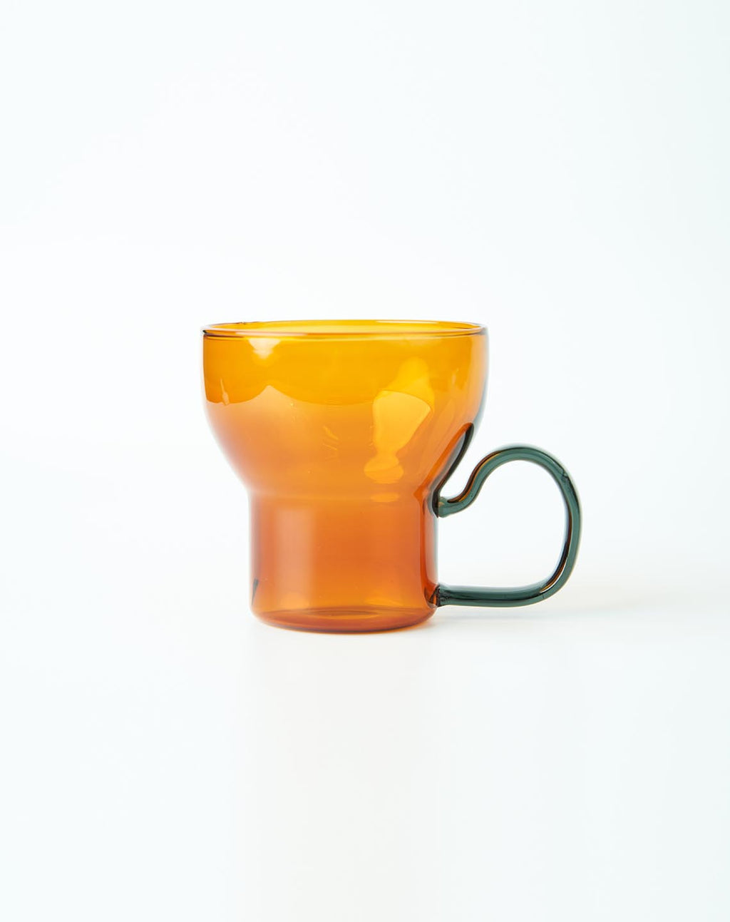 Reo Coffee Glass Amber Smoke