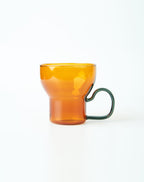 Reo Coffee Glass Amber Smoke