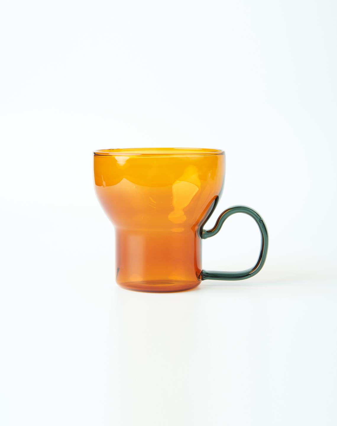 Reo Coffee Glass Amber Smoke