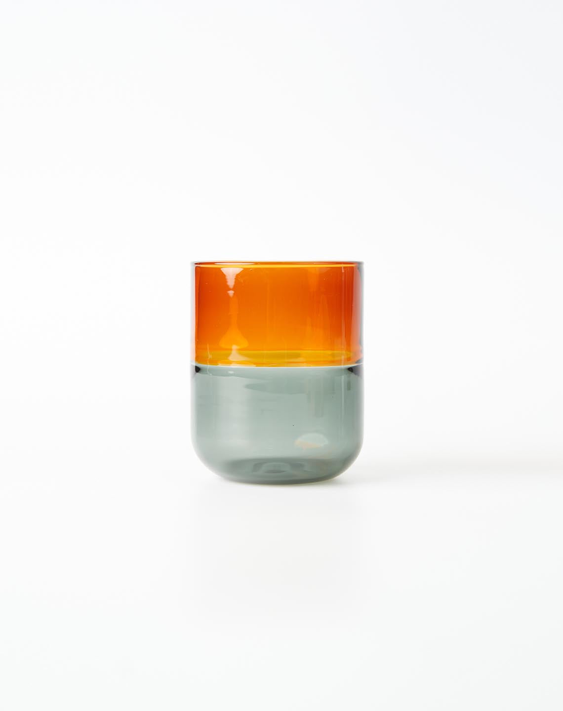 Reo Drinking Glass Amber Smoke