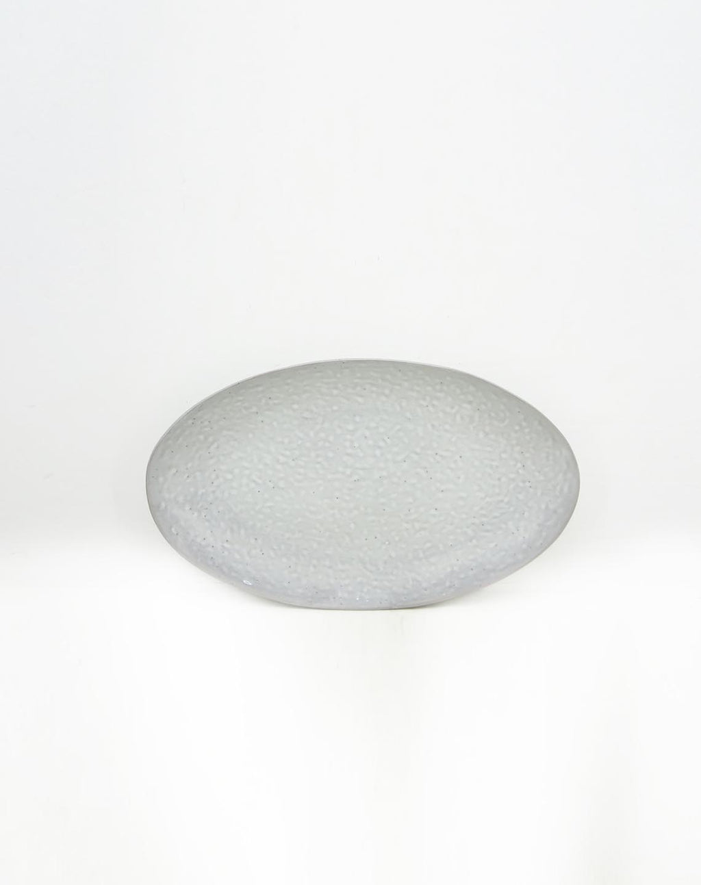 Reo Lt Grey Platter Round