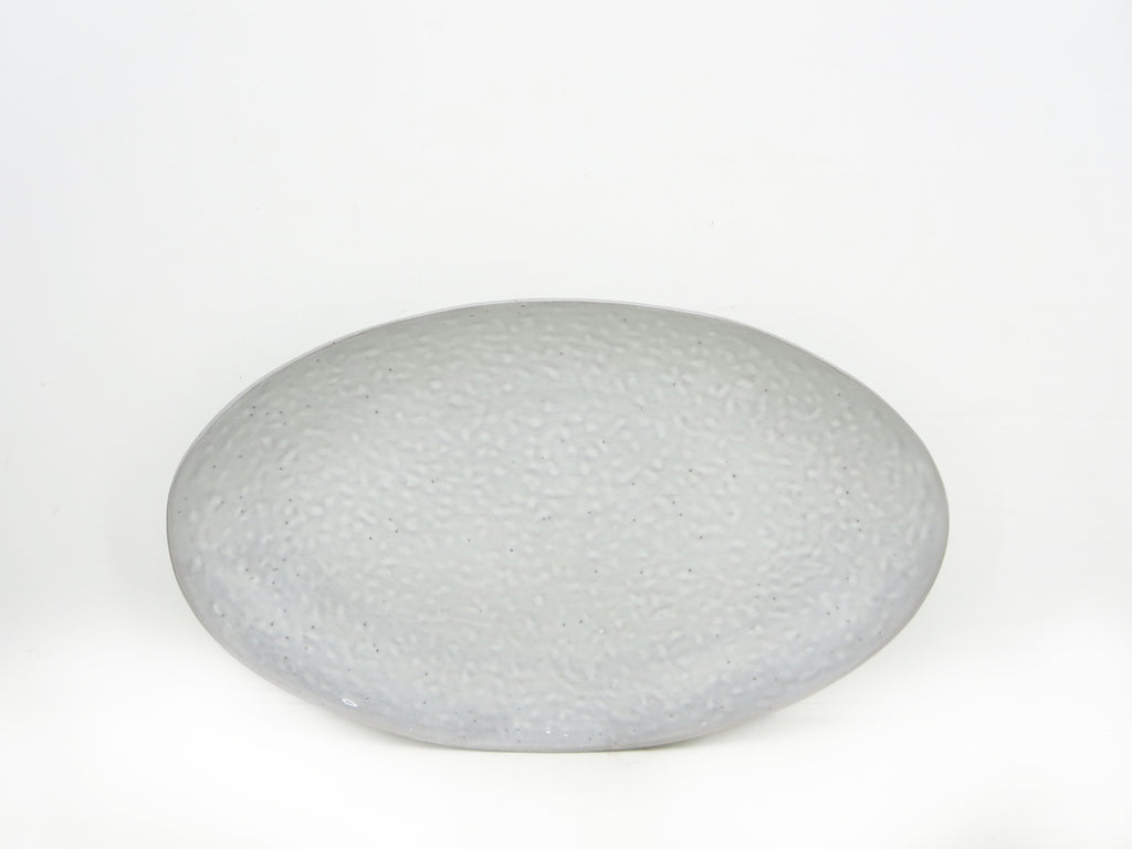 Reo Lt Grey Platter Round