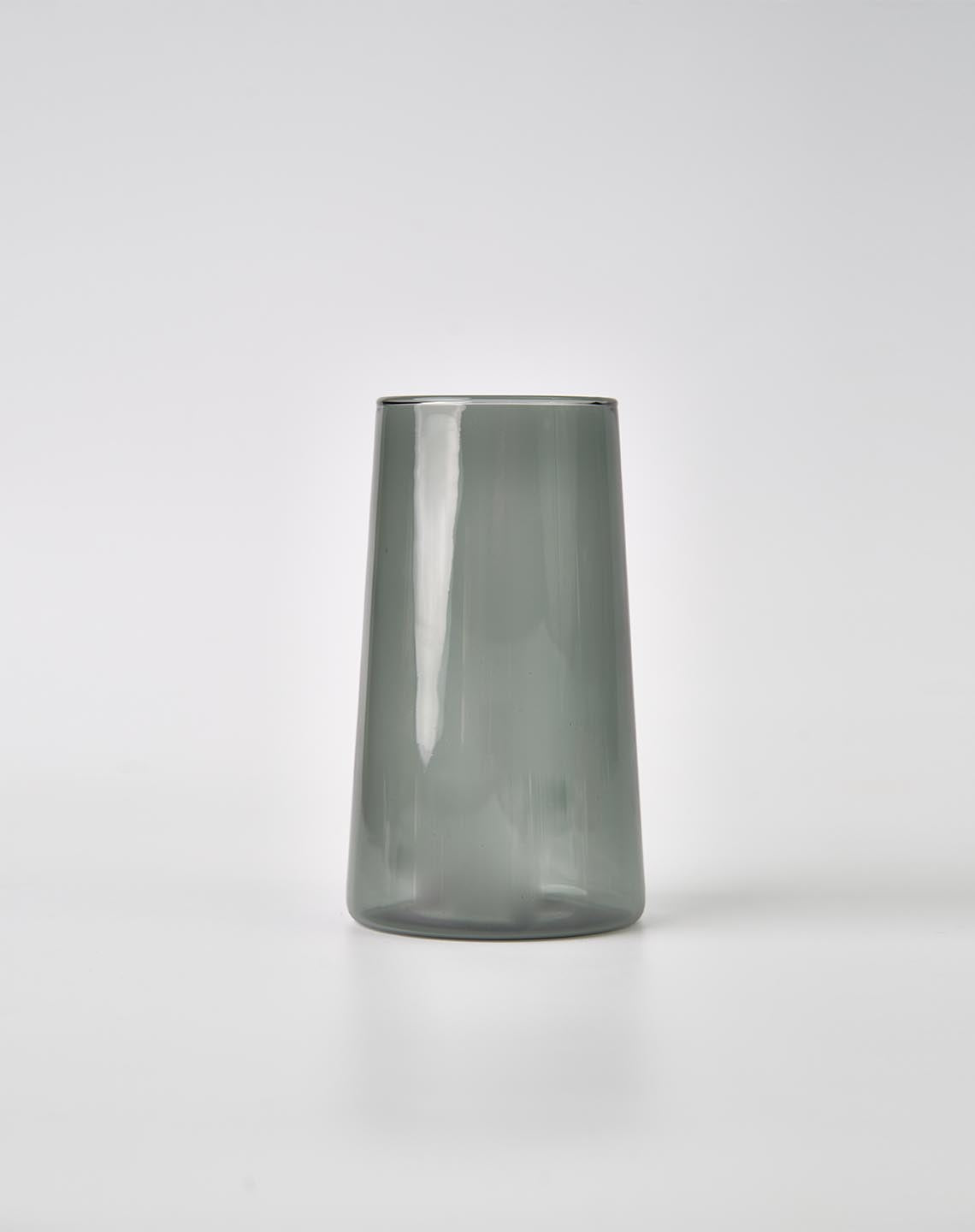 Reo Tall Drinking Glass Smoke