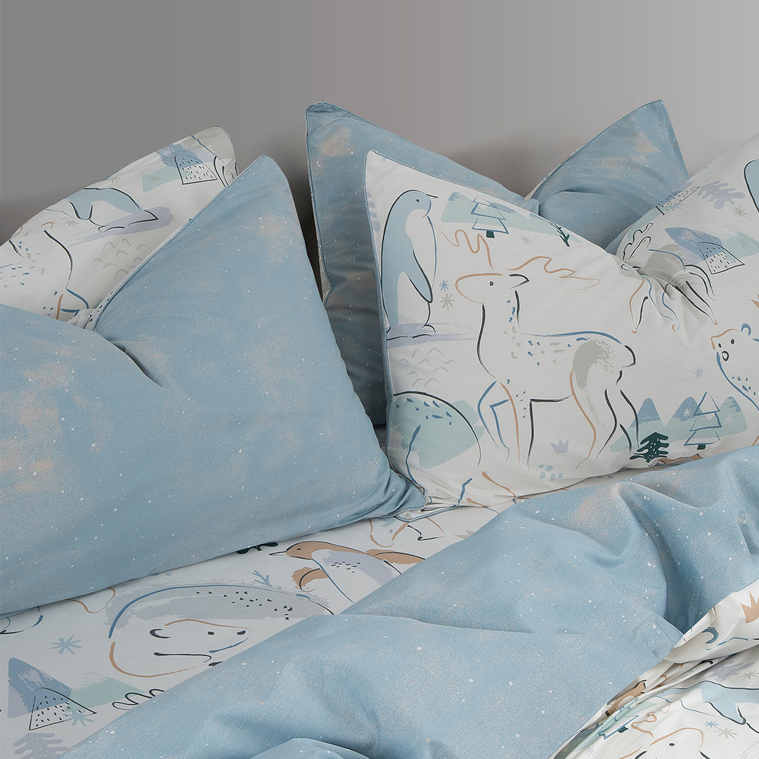 Theo Fitted & Flat Sheet Set | Pillow & Quilt Cover Set