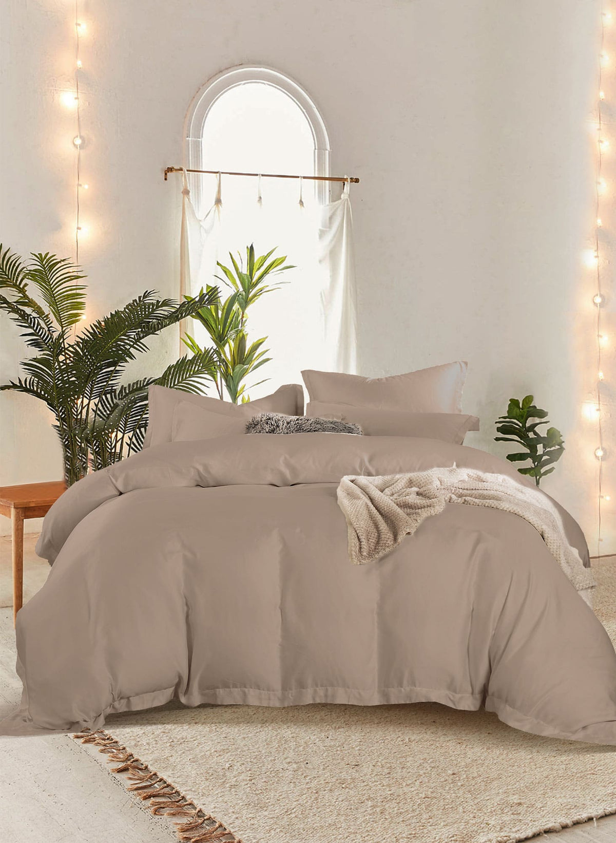 Raine TENCEL Fitted & Flat Sheet Set | Quilt Cover Set (B2)